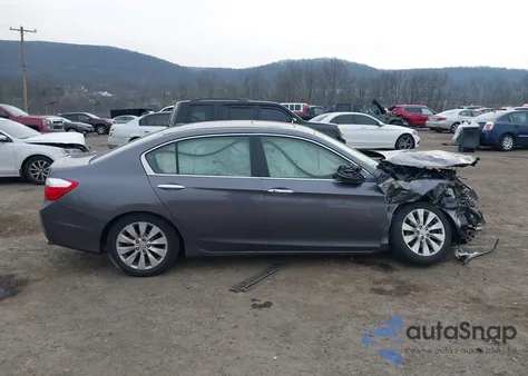 2013 Honda Accord Ex-L V-6 from USA, damaged, VIN 1HGCR3F8XDA027323